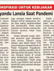 Nasib Posyandu Lansia Saat Pandemi Covid-19