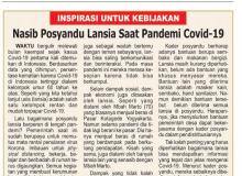 Nasib Posyandu Lansia Saat Pandemi Covid-19